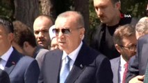 Cumhurbaşkanı Erdoğan, Abdülhakim Sancak Camii'ne geldi