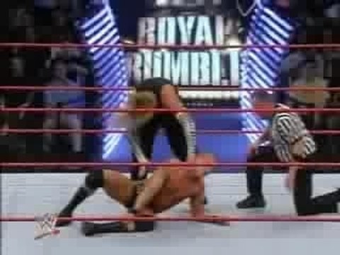 Randy Orton vs. Jeff Hardy-Royal Rumble 2008 (Part 3)