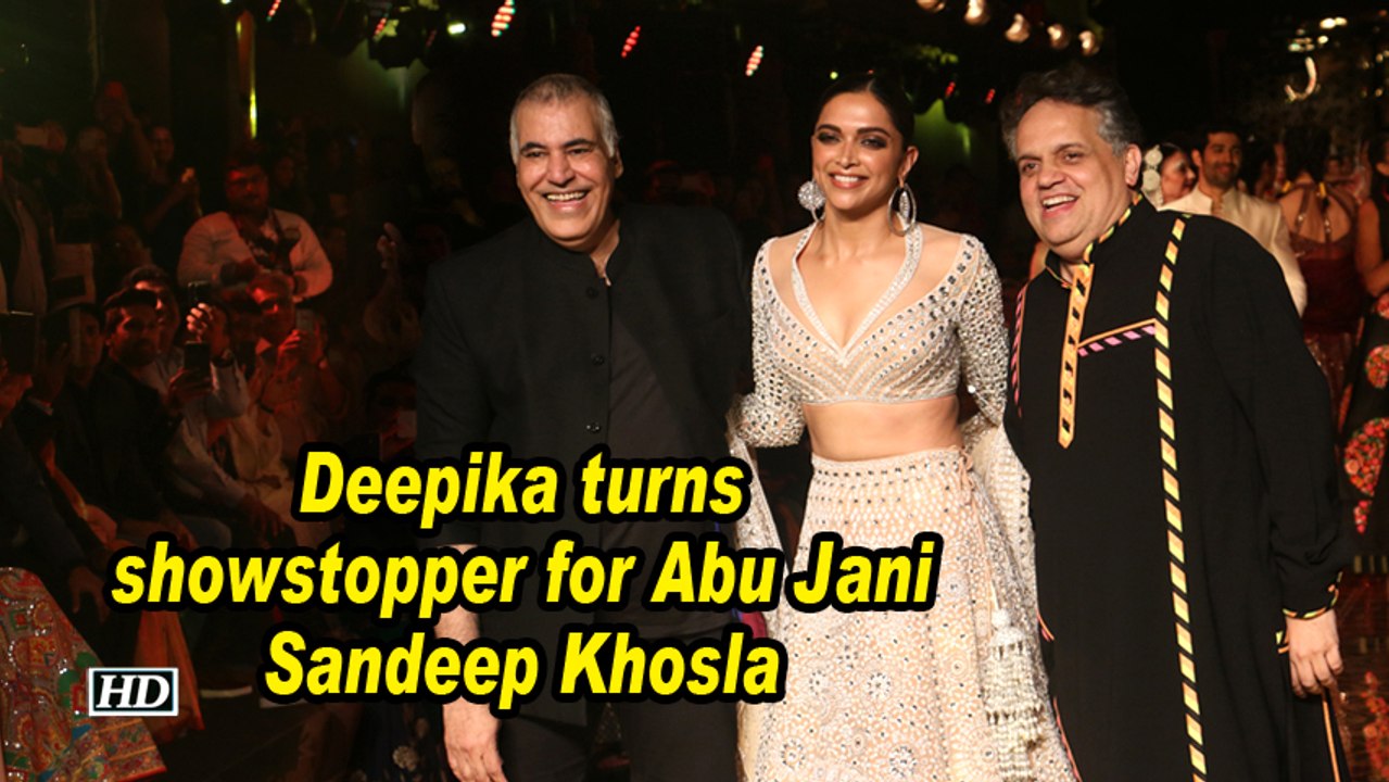 Deepika turns showstopper for Abu Jani Sandeep Khosla's 33rd anniversary bash