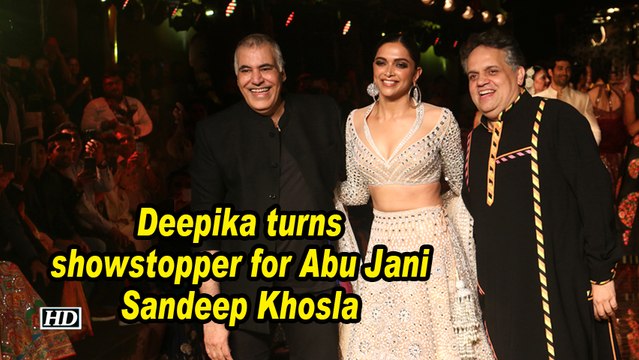 Deepika turns showstopper for Abu Jani Sandeep Khosla's 33rd anniversary bash