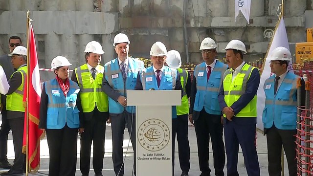 Bakan Turhan, Gayrettepe-İstanbul Havalimanı metro hattı inşaatında açıklamalarda bulundu (3) - İSTANBUL
