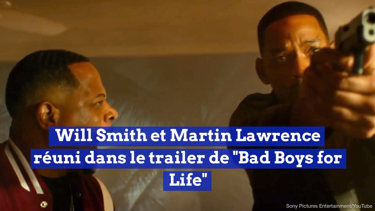 Will Smith et Martin Lawrence réuni dans le trailer de "Bad Boys for Life"
