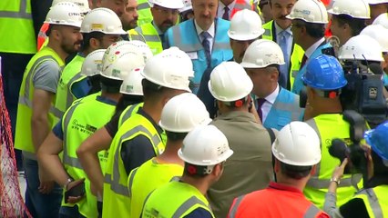 下载视频: Bakan Turhan, Gayrettepe-İstanbul Havalimanı metro hattı inşaatında açıklamalarda bulundu (1) - İSTANBUL