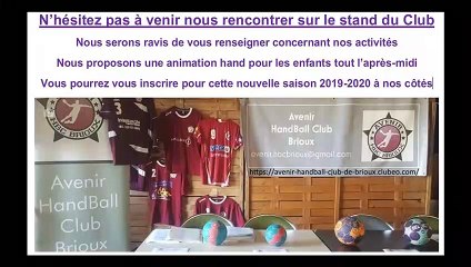 Forum des associations MELLE le 7 septembre 2019