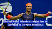Rafael Nadal Goes To The U.S. Open Semifinal