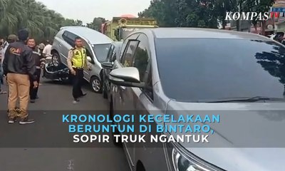 Kronologi Kecelakaan Beruntun 5 Mobil di Bintaro