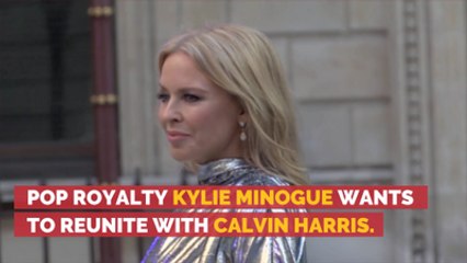 Kylie Minogue Wants To Make New Music With Calvin Harris