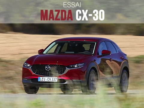 Essai Mazda CX-30 2.0i Skyactiv-G 122 ch (2019)