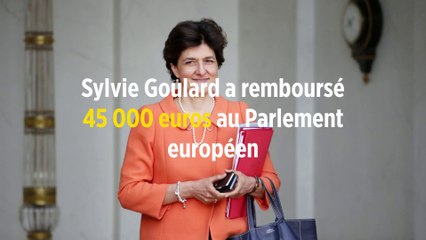 Sylvie Goulard a remboursé 45 000 euros au Parlement européen
