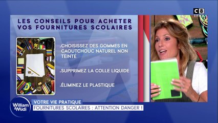 Fournitures scolaires : attention danger !