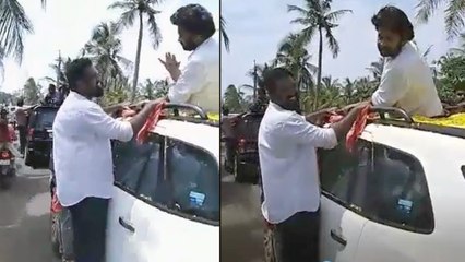 Janasena Chief Pawan Kalyan Visits Antarvedi Laxmi Narasimha Swamy Temple
