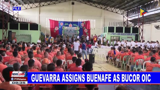 Guevarra assigns Buenafe as BuCor OIC
