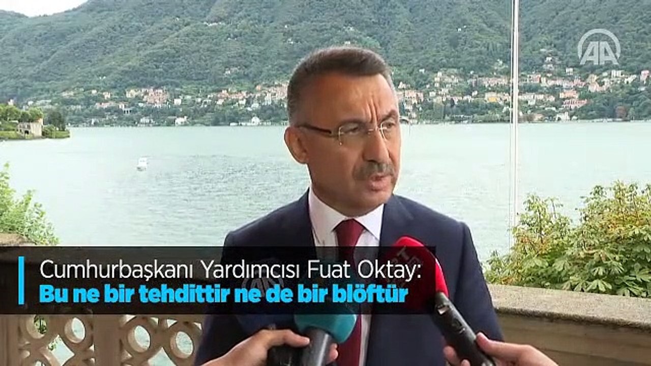 Oktay: Bu ne bir tehdittir ne de bir blöftür