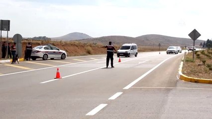 Afyonkarahisar'da havadan trafik denetimi yapıldı