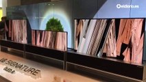 LG presenta en Europa su televisor enrollable