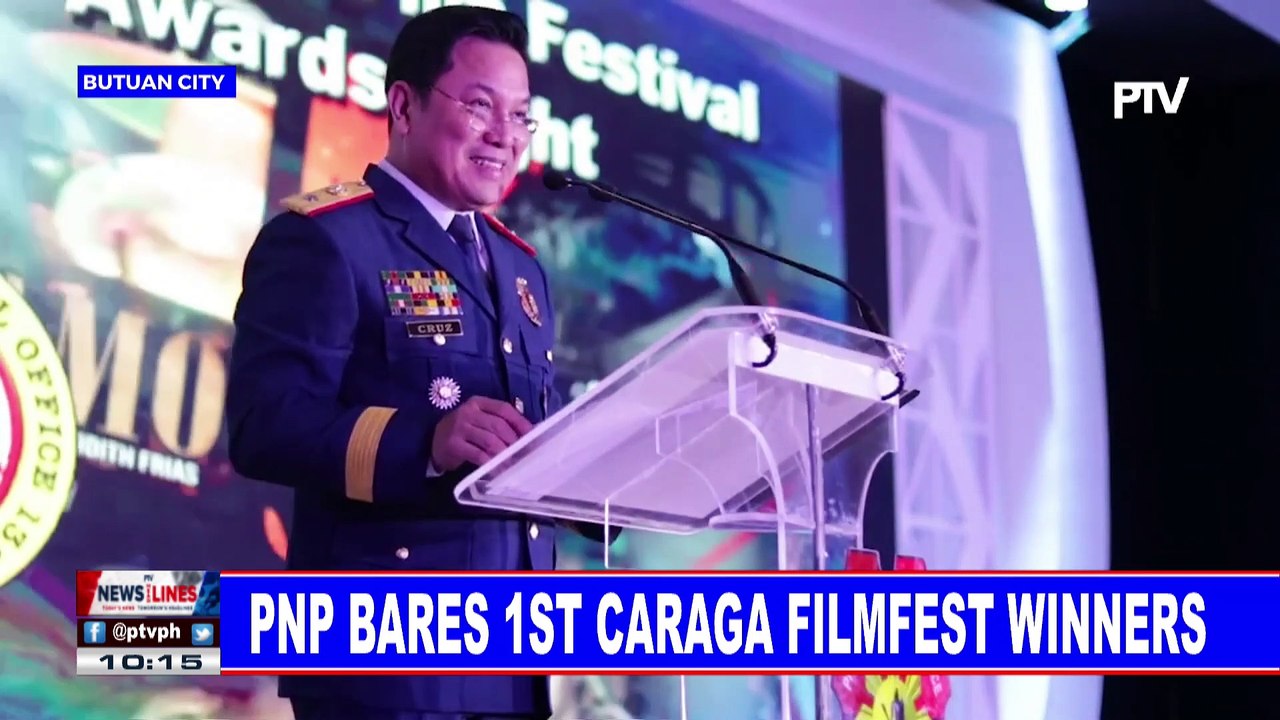 PNP bares 1st Caraga Filmfest winners