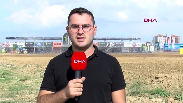 Spor dünya motokros şampiyonası'nda son hazırlıklar yapılıyor