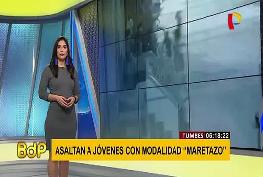 Tumbes: robos bajo modalidad de ´maretazo´ se intensifican