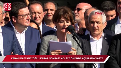 Kaftancıoğlu’ndan karar ile ilgili ilk açıklama