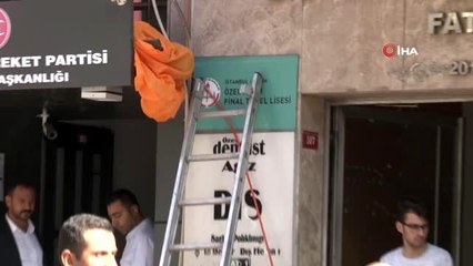 Fatih'te elektrik akımına kapılan işçi hayatını kaybetti