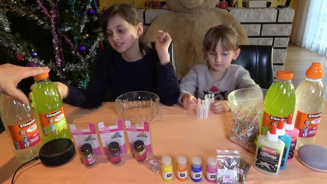 GOOGLE VS ALEXA PICKS MY SLIME INGREDIENTS • SLIME CHALLENGE - Studio Bubble Tea