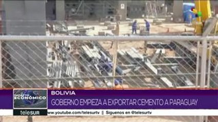 Bolivia empieza a exportar cemento a Paraguay