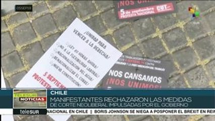 Chile: represión policial marca manifestación convocada hace un mes