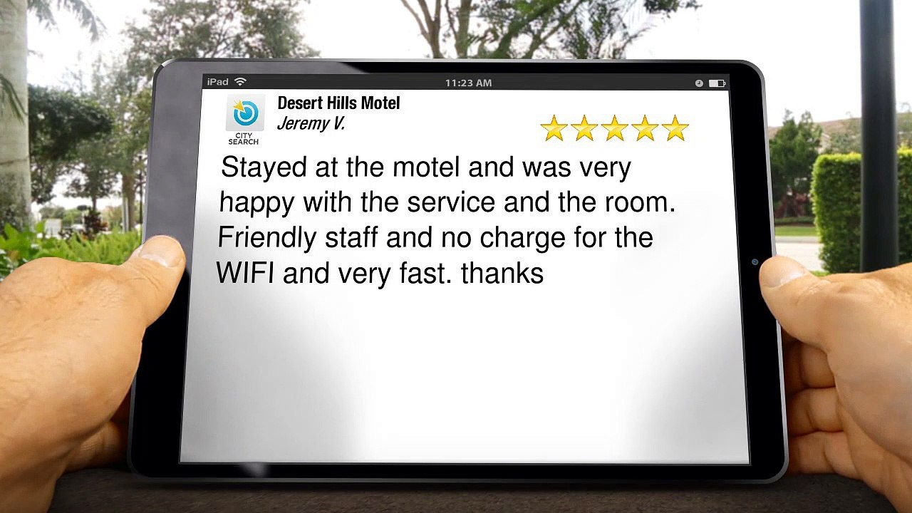 Desert Hills Motel Las Vegas Terrific 5 Star Review by Jeremy V.