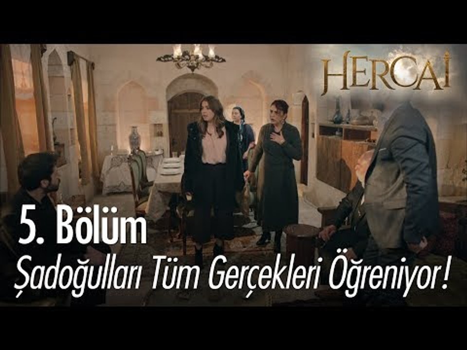 Şadoğulları tüm gerçekleri öğreniyor - Hercai 5. Bölüm