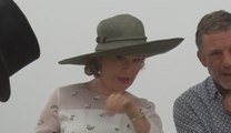 La reine Mathilde visite la Biennale de Venise