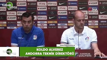 Koldo Alvarez: "Türkiye karşısında başarılı olmaya çalışacağız"