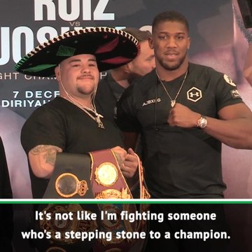 Ruiz is the best heavyweight - Joshua