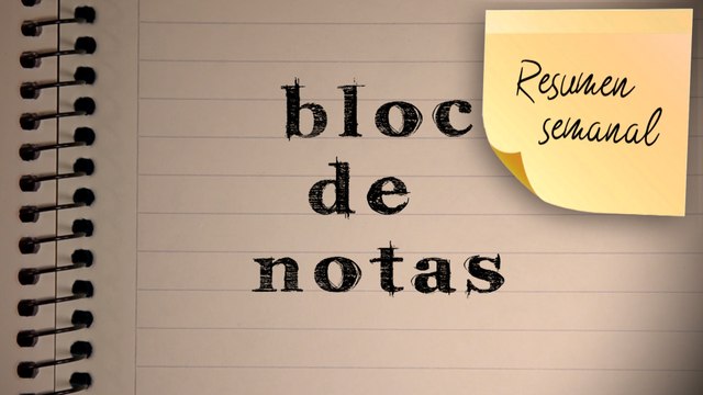 BLOC DE NOTAS SEMANAL - PROG 98