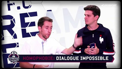 "Une interruption de match ne tue personne, l'homophobie tue chaque jour"
