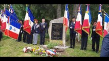 Libération de Pontarlier : le recueillement auprès de la stèle du Larmont et de la plaque du commandant Valentin