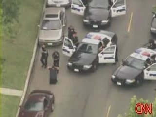 Police car chase : California car chase Aug 7, 2007