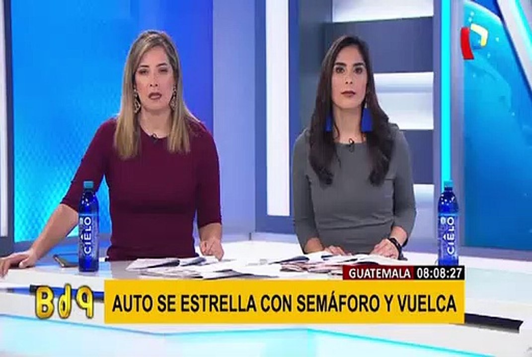 Terrible: así fue el brutal accidente en la Costa Verde