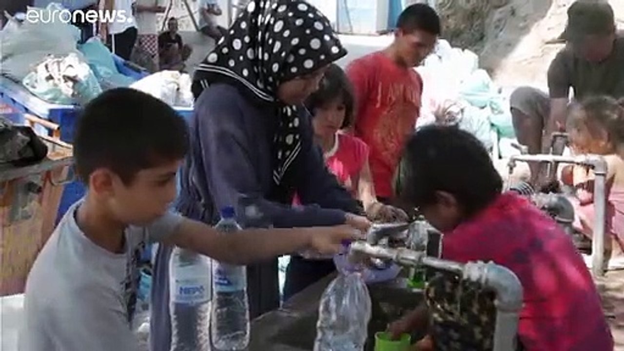 Berlin und UNHCR besorgt über "trostlose" Lage auf Ägäis-Inseln