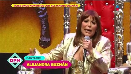 Alejandra Guzmán habla de los roces entre su papá y Carmen Salinas