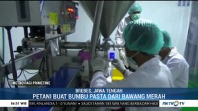Inovasi Pasta Bawang Merah dari Petani Brebes