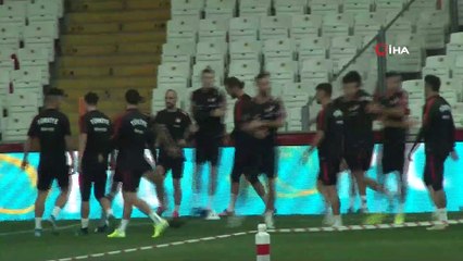 Milliler Andorra antrenmanını tamamladı