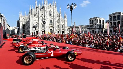 Ferrari celebrates 90th anniversary in Milan