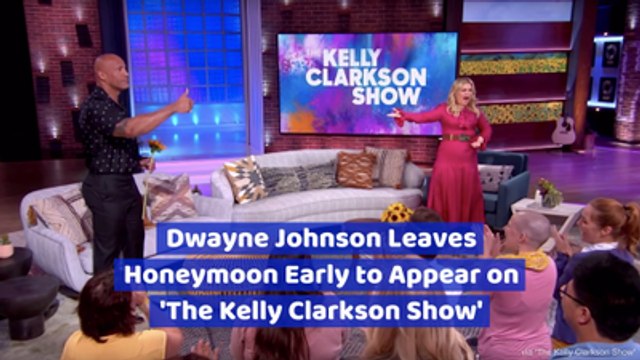 The Kelly Clarkson Show Welcomes Dwayne Johnson