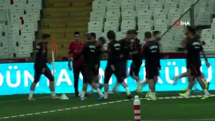 Milliler Andorra antrenmanını tamamladı