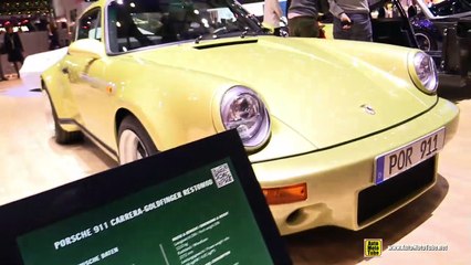 RUF Porsche 911 Carrera Goldfinger Restomod - Walkaround - 2019 Geneva Motor Show