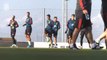 La selección entrena en Mareo con la vista puesta en el partido del domingo ante Islas Feroe