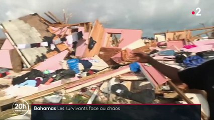 Bahamas : les survivants de l'ouragan Dorian plongés en plein chaos