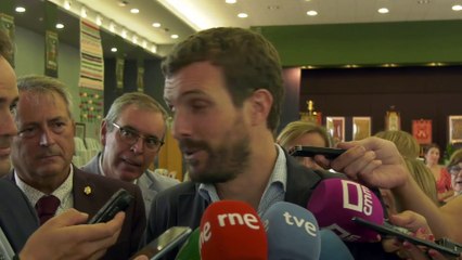 Casado ve "preocupante" que las declaraciones de Torra no han tenido rectificación