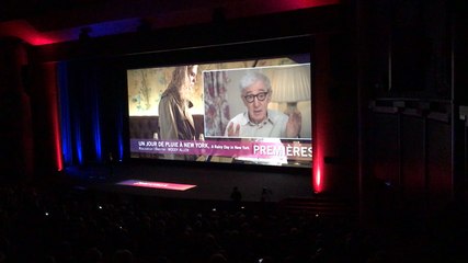 Woody Allen dit son amour du public français