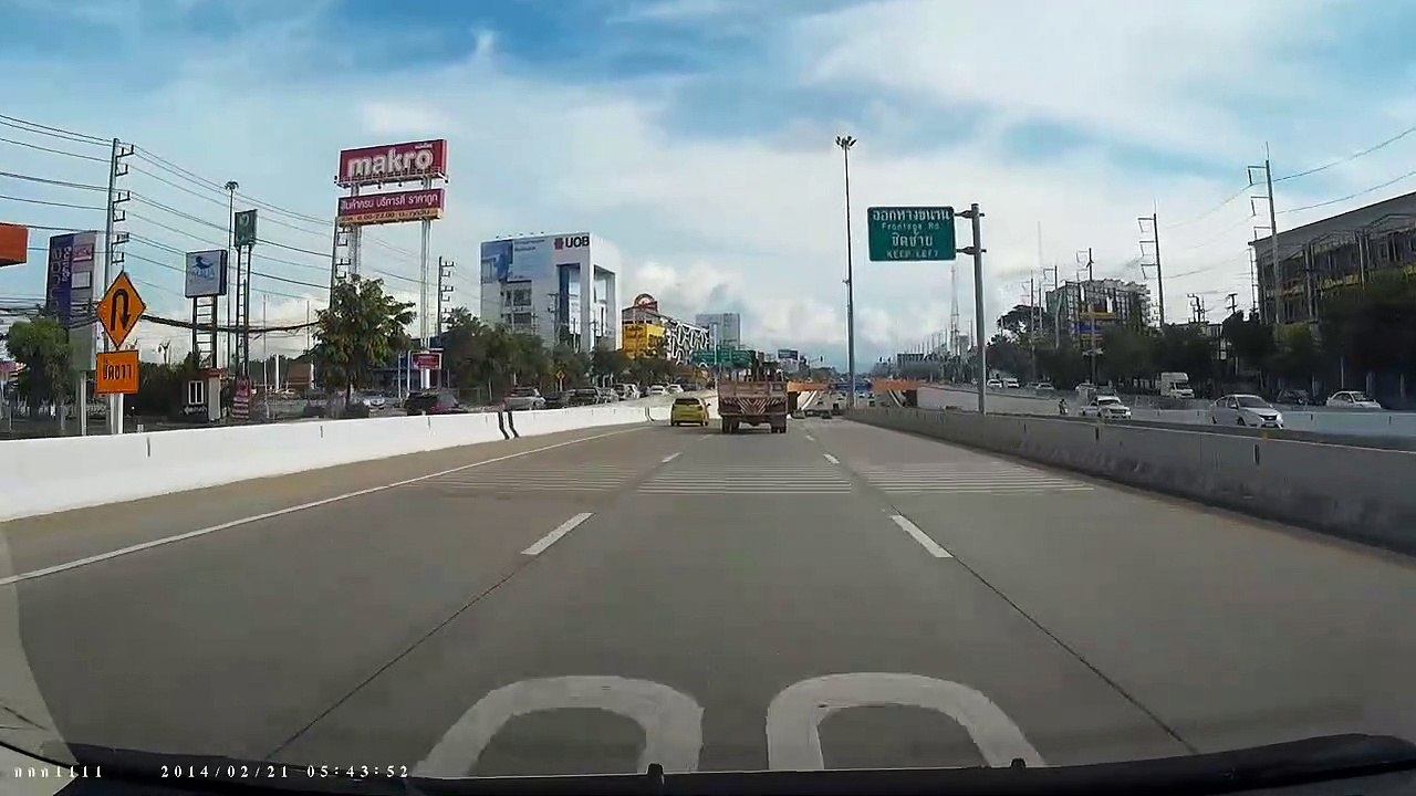 Tow Truck Loses a Tire